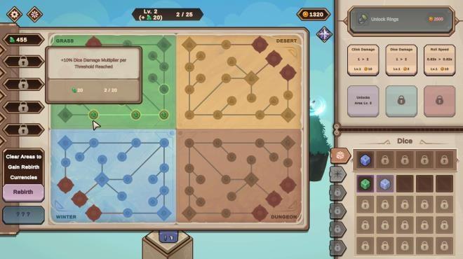 Desktop Nard: Dice Idle screenshot 1