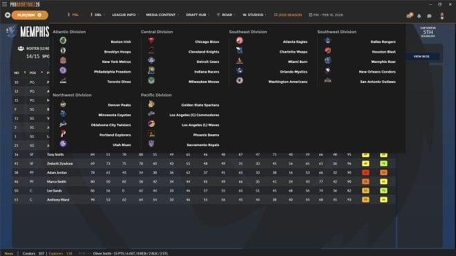 Draft Day Sports: Pro Basketball 2026 screenshot 2