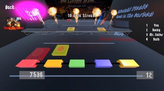 Giraffe Champion: The Rock Music Game screenshot 1