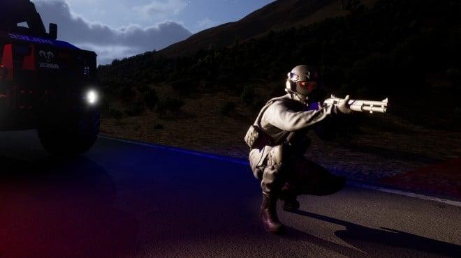 Highway Police Simulator S W A T Caminora Police-RUNE screenshot 1