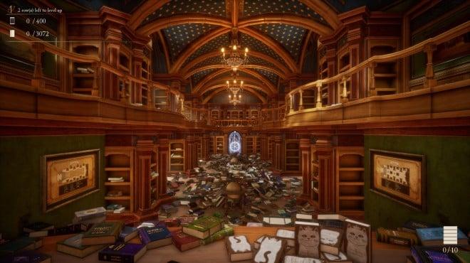 Librarian Tidy Up the Arcane Library-TENOKE screenshot 2