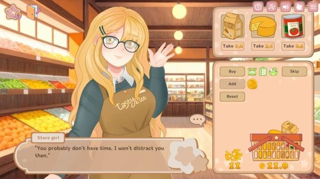 Tasty Bite: Food dating simulator screenshot 1