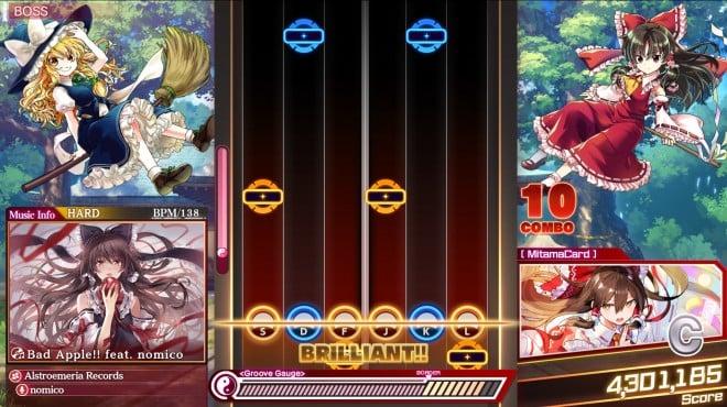 Touhou Danmaku Kagura Phantasia Lost Update v1 14 2-TENOKE screenshot 1