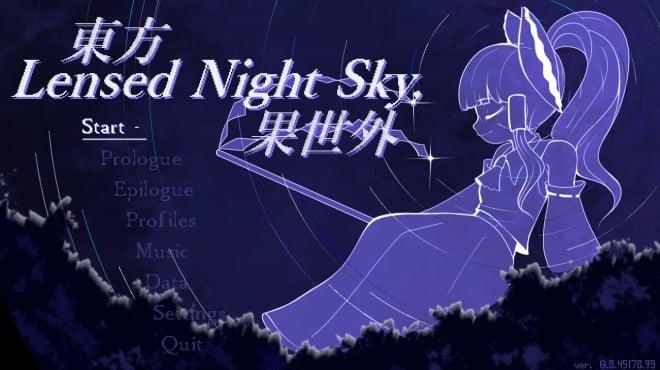 Touhou Lensed Night Sky, Kaseigai screenshot 1