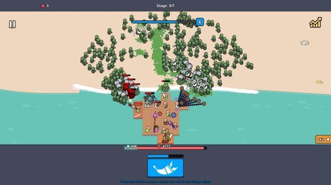 Beach Defense: Zombie Invasion screenshot 2