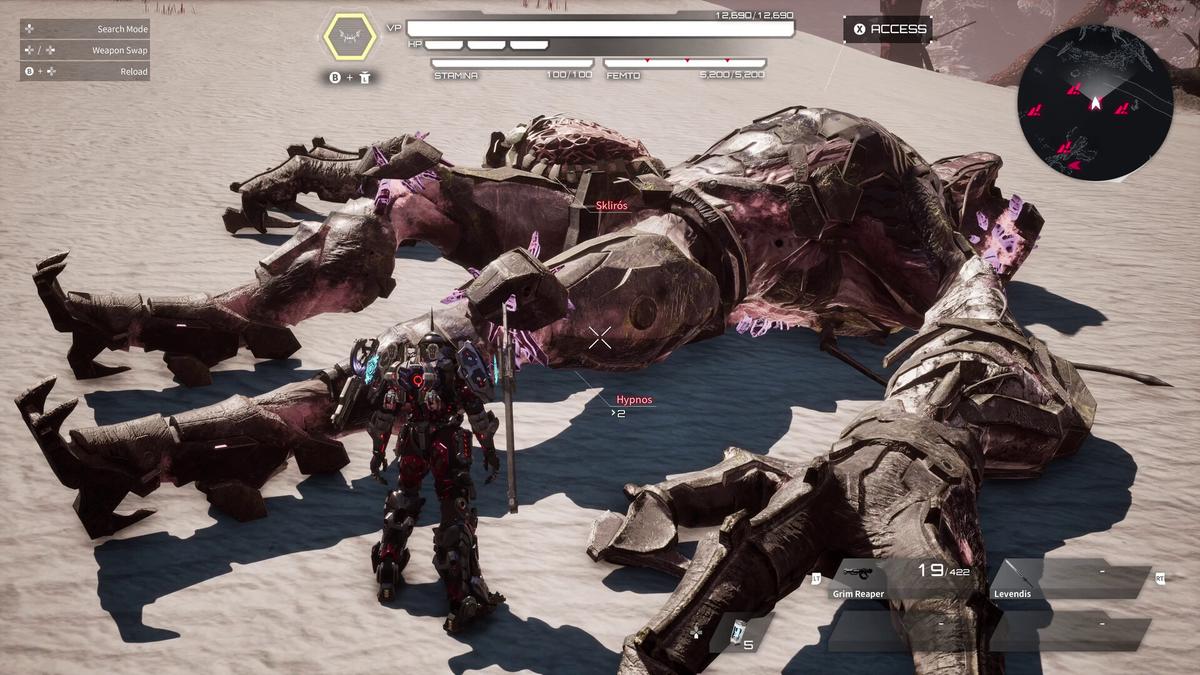 Daemon X Machina Titanic Scion Into the Abyss-P2P screenshot 1