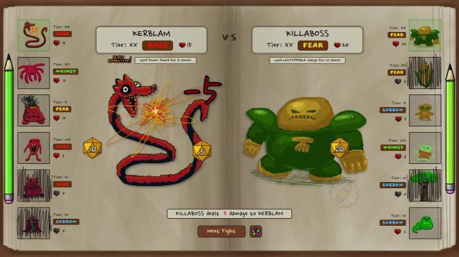 Doodle Dice Monsters screenshot 2