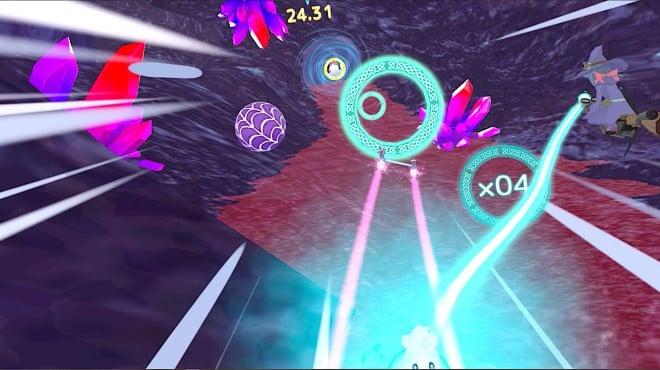 Little Witch Academia: VR Broom Racing screenshot 2