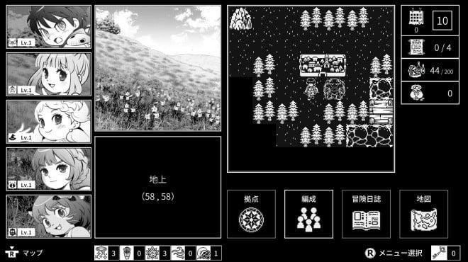 Monochrome Echoes - white - screenshot 2