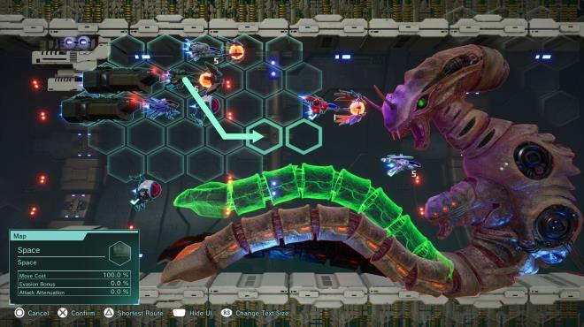 R-Type Tactics I and II Cosmos-RUNE screenshot 1