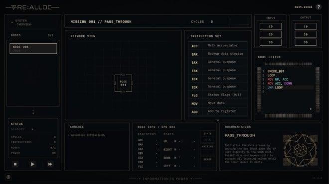 RE_ALLOC screenshot 1