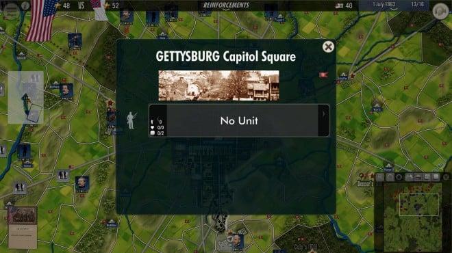 SGS Battle for: Gettysburg screenshot 2
