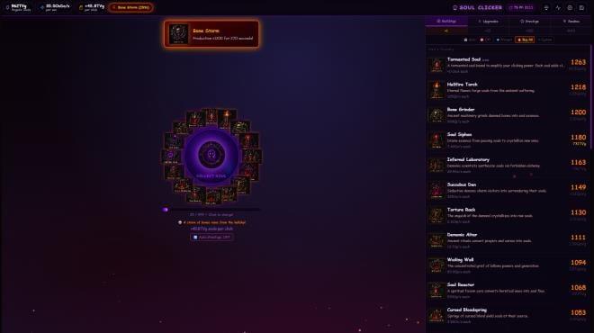 Soul Clicker screenshot 1