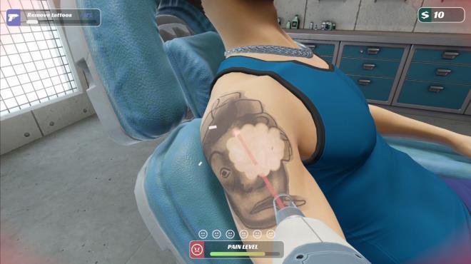 Tattoo Removal Simulator screenshot 2