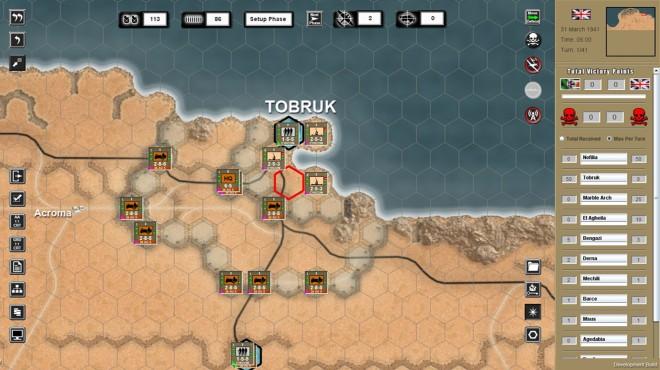 WEGO World War II: Desert War screenshot 1