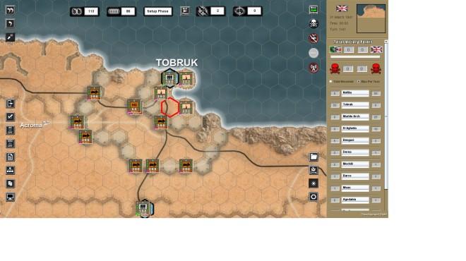 WEGO World War II: Desert War screenshot 2